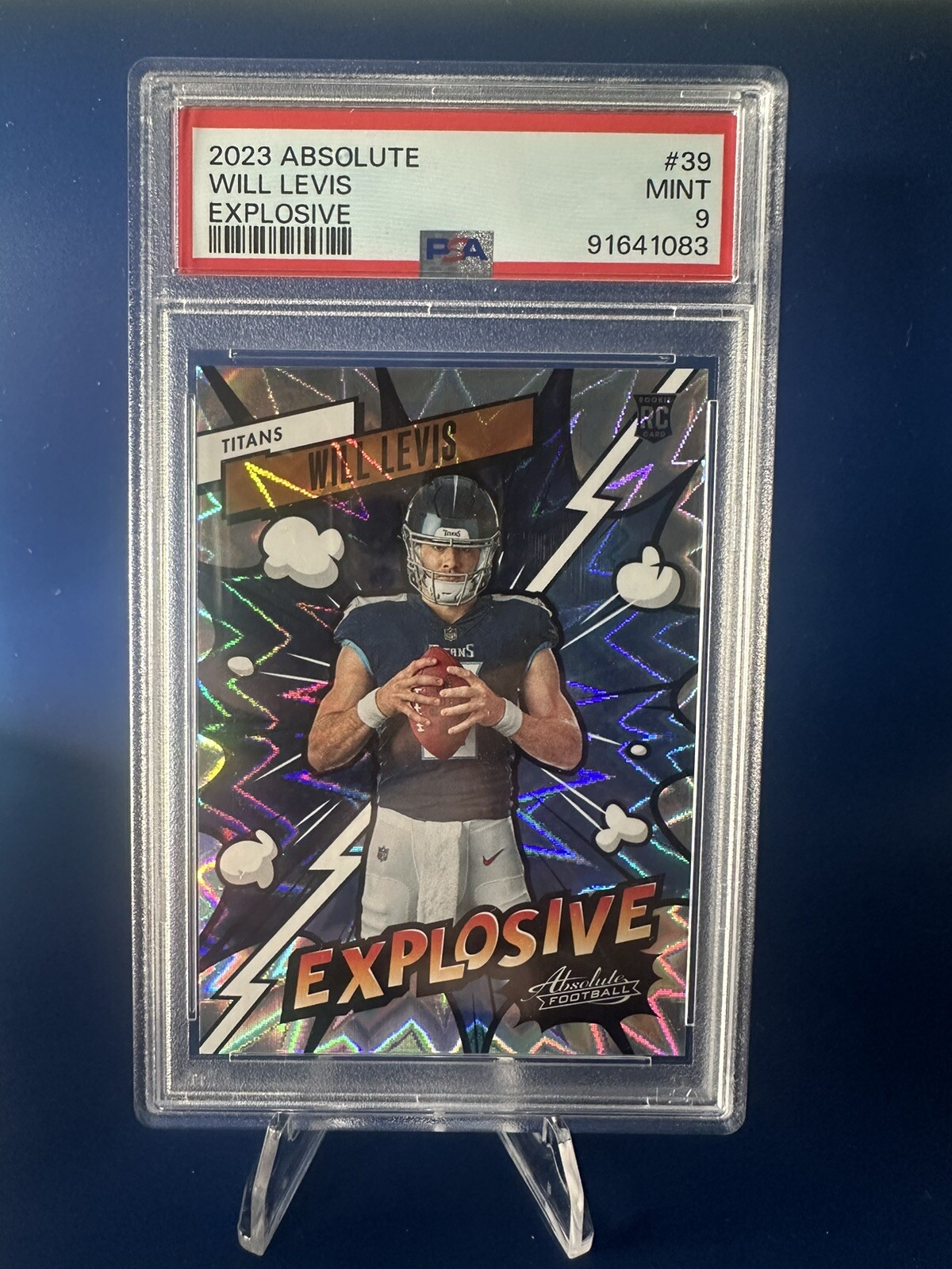2023 Panini Absolute - Will Levis Explosive Case Hit! PSA 9!