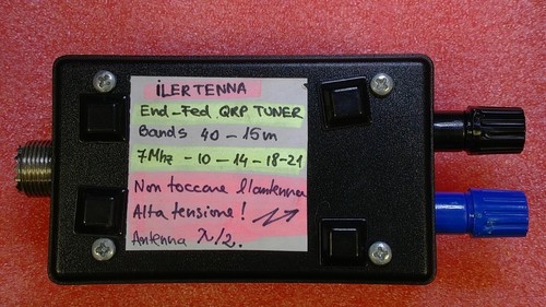 Accordatore per antenna Long Wire, End-Fed. Attrezzatura Radioamatoriale QRP - Foto 4 di 9