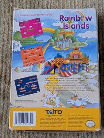 Rainbow Islands Nintendo NES Authentic BOX ONLY - NO GAME!!!!!!!!!!