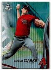 2017 Bowman Platinum #TP-TAC Taylor Clarke Top Prospects