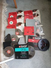 Konvolut BASF Magnettonbänder Vintage Tonban...