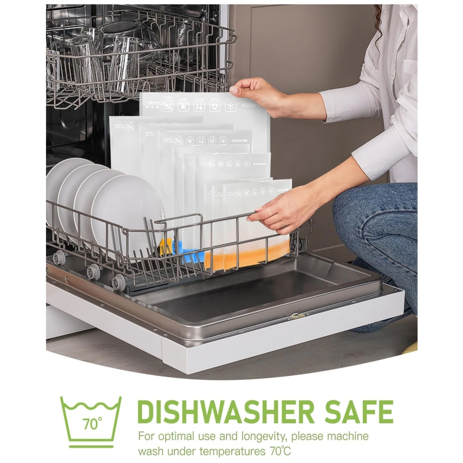 Eco-Friendly Reusable Bags - Leakproof Food Storage Solution
Opens in a new window or tab
