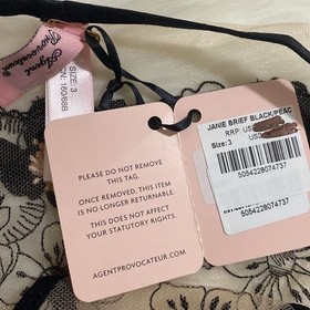 Agent Provocateur Janie Brief AP3 Medium New
