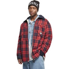 Southpole Southpole Check Flannel Sherpa Jacket Jacke Oversize Passform Karo 