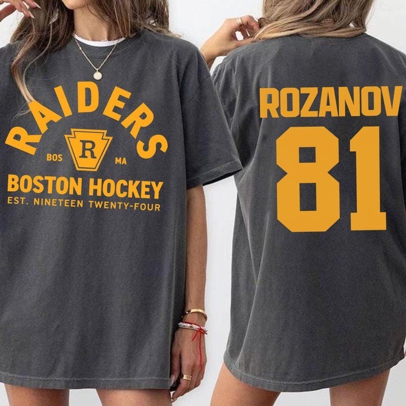 Ilya Rozanov #81-Boston Raiders Shirt