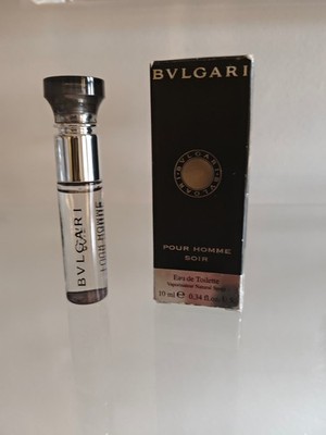 BVLGARI Pour Homme Soir Eau de Toilette 10 ml   Bulgari Pour Homme Soir RARITÄT
