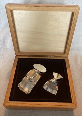 L Esprit & Le Vin Champagneröffner & Stopfen in Präsentationsbox aus Holz