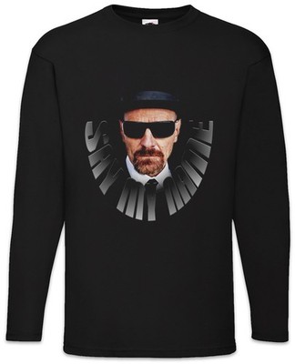 Walt Say My Name Langarm T-Shirt Walter Breaking White Ehrmantraut Bad Crystal