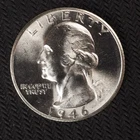 1946 *S* WASHINGTON SLVER QUARTER DOLLAR **NICE UNC COIN** FREE SHIPPING! C3602
