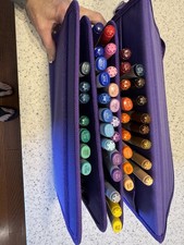 COPIC markers 44 and purple carrying case