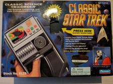 STAR TREK PLAYMATES  - CLASSIC SCIENCE TRICORDER  FULLY OPERATIONAL AND COMPLETE