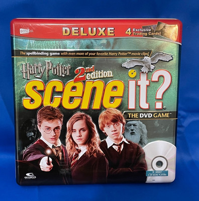Scene It Harry Potter 2nd Edition (Deluxe Edition) (DVD / HD Video Game, 2007)