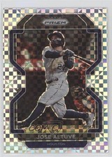 2022 Panini Prizm Tier II Power Plaid Prizm 61/75 Jose Altuve #176 04br