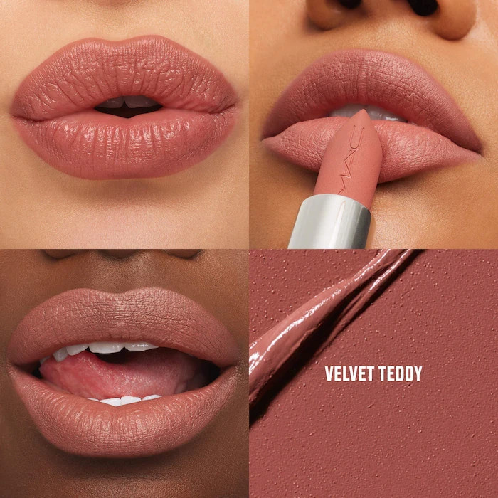 MAC MACXIMAL Matte Lipstick Velvet Teddy 617 - 0.12 OZ NEW | eBay