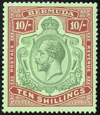 Bermuda Stamps # 96 MLH VF Scott Value $160.00