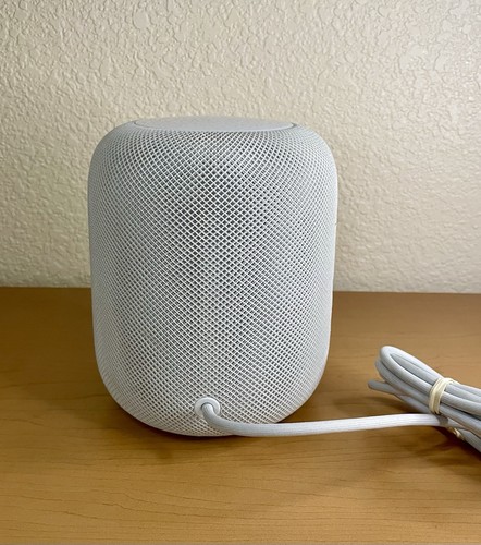 Apple HomePod 1st Gen White A1639 Home Speaker Siri Smart Home - Picture 5 of 9