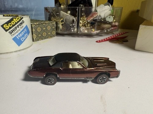 1968 Vintage Hot Wheels Redline Car - Bronze? Custom Eldorado - Estate Sale Find