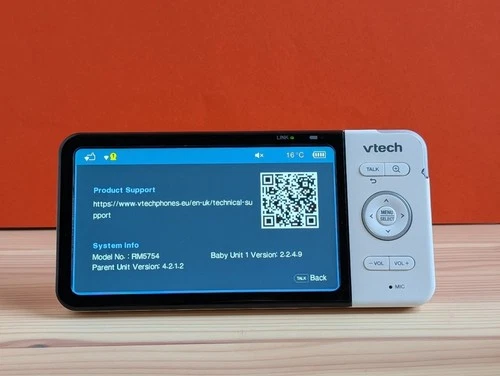 VTech RM5754HD / RM5764HD parent unit (screen) only - NO CAMERA OR CABLE - #22 - Picture 17 of 18