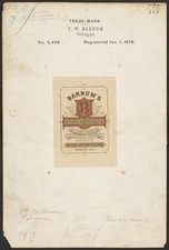 Photo: F. W. Barnum for Peerless brand Cologne