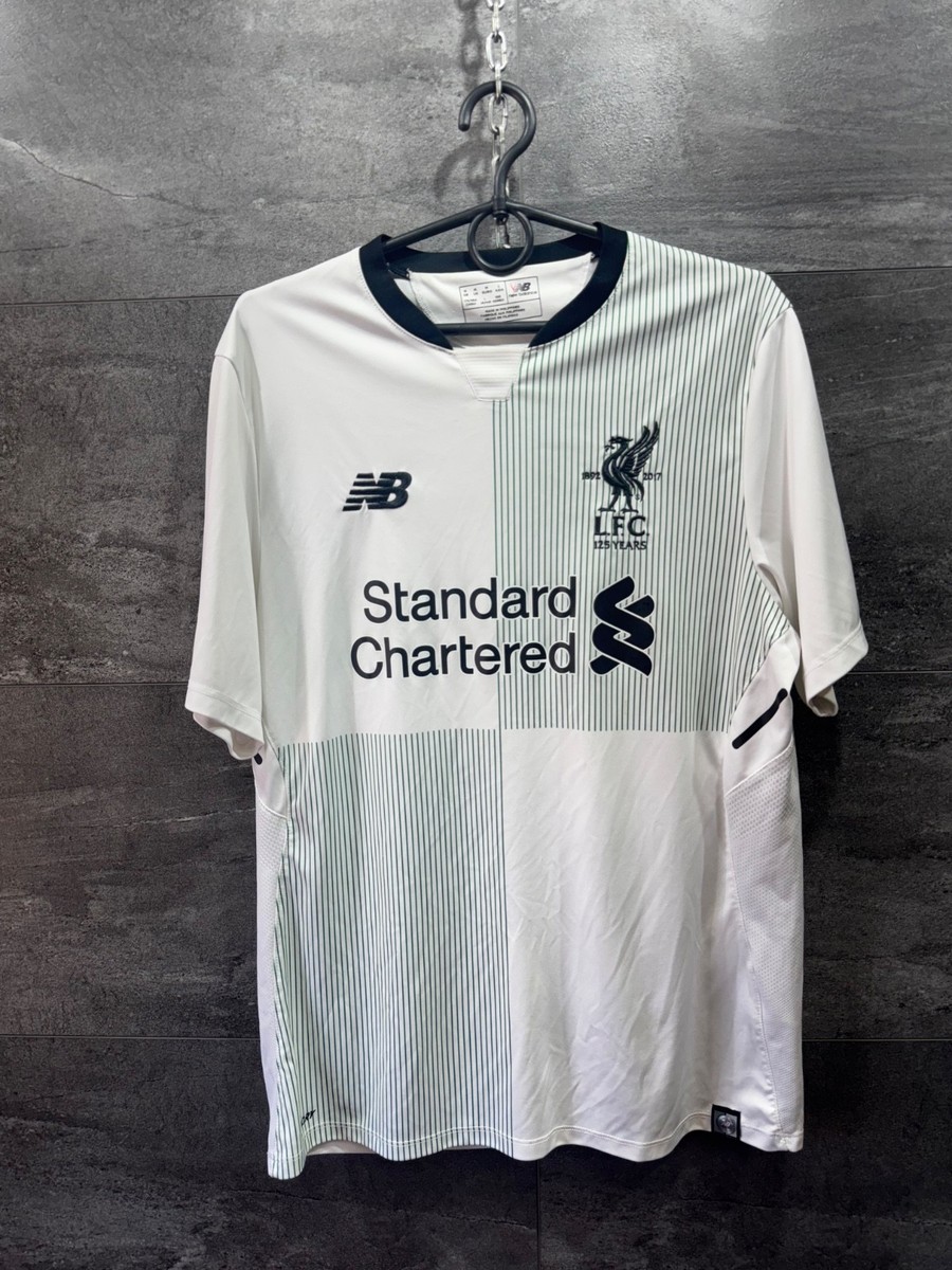 LIVERPOOL 2017/2018 AWAY FOOTBALL SHIRT NEW BALANCE SOCCER JERSEY