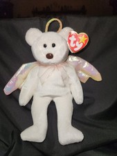 Rare Ty Beanie Babies "Halo"the Angel Bear