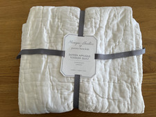 Pottery Barn Kids Monique Lhuillier Sateen Appliqu Toddler Quilt Ivory Ethereal