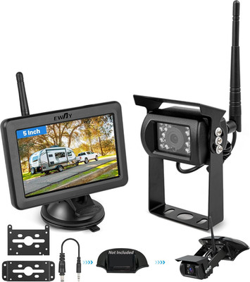 Wireless RV Backup Camera for Furrion Pre-Wired System: 5'' IPS Monitor & 1080P B