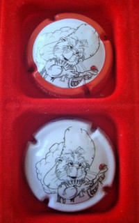 Capsules de champagne ARLETTE (Fée d') N° 43 et 43 a