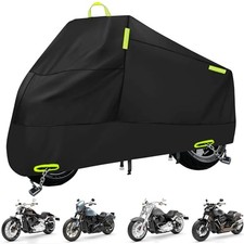 Waterproof Motorcycle Cover for All Seasons - UV, Rain, Dust Protection, Lock Ho