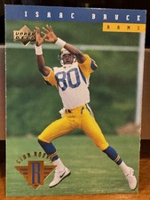 Isaac Bruce 1994 Upper Deck Rookie #22 RC HOF St. Louis Rams