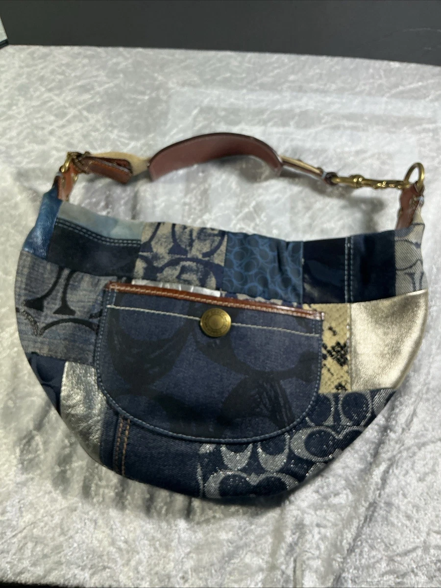 Coach Patchwork Shoulder Bag Medium Bags & Handbags for Women for