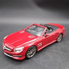 Maisto Mercedes Benz SL 63 AMG Red Die Cast Metal 1/24