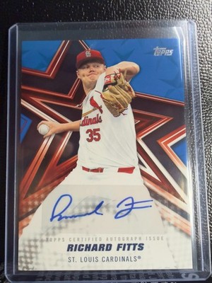 2025 Topps Baseball Stars Autographs Richard Fitts #BSA2-RF Blue 25/150