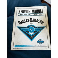 1997 Harley Davidson XLH Sportster Motorcycle Manual