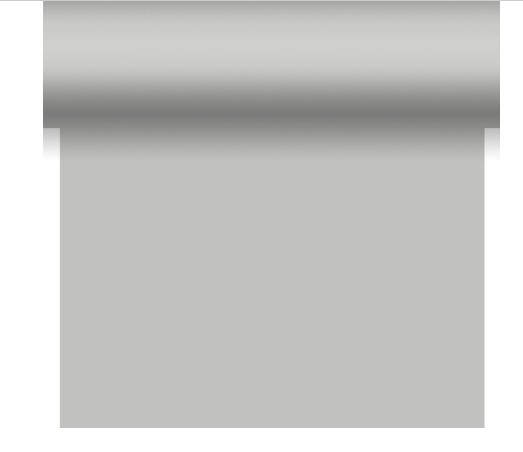 Duni Dunisilk  silver-effect Paper Table Runner - 4.8m x 40cm