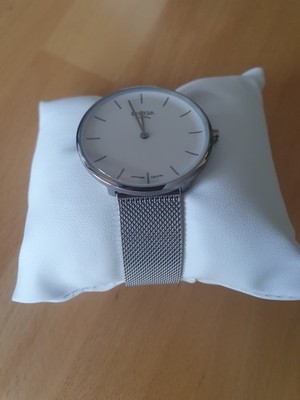 BOCCIA Titanium Damen Uhr   elegant, minimalistisch, Saphirglas, Silber