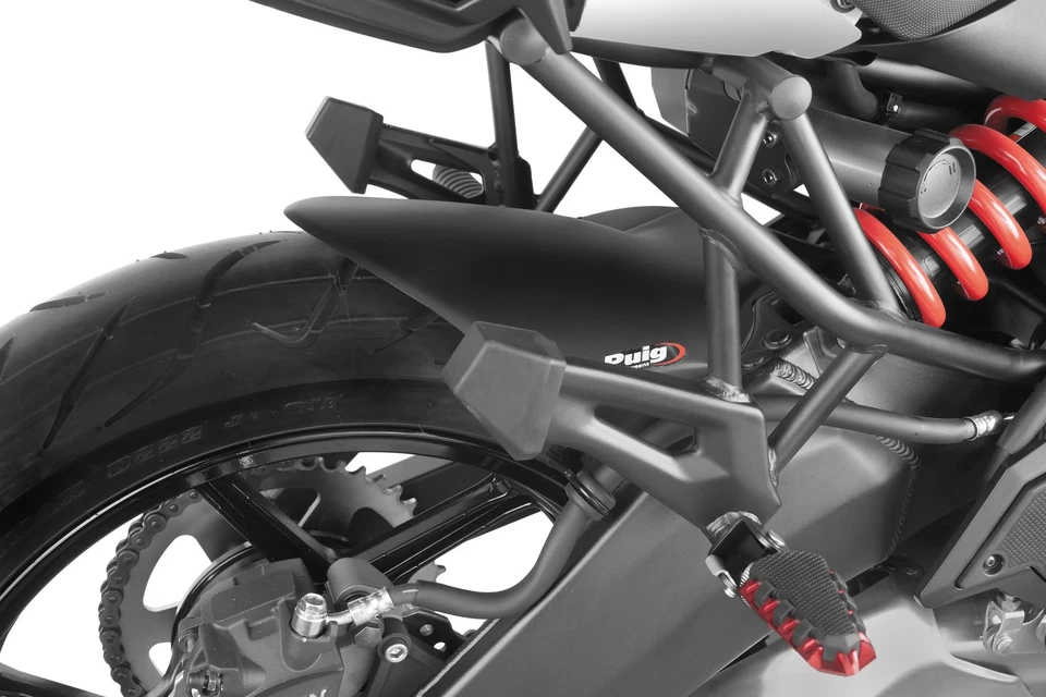 For Kawasaki Versys 650 2008-2014 Puig 4407J Rear Matte Black Fender Foto 2 de 2