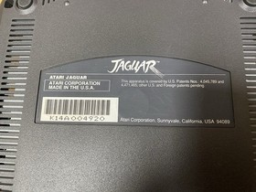 Atari Jaguar K series console controller & RF Cable. UNTESTED SEE DESCRIPTION