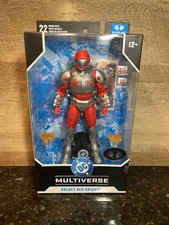 McFARLANE TOYS DC MULTIVERSE ROCKET RED BRIGADE PLATINUM EDITION IN HAND