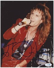 John Waite Signed Live Concert 8x10 Photo ACOA