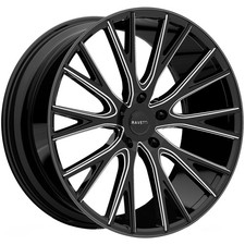 Ravetti M12 22x9 5x115 15mm Blackmilled Wheel Rim 22 Inch