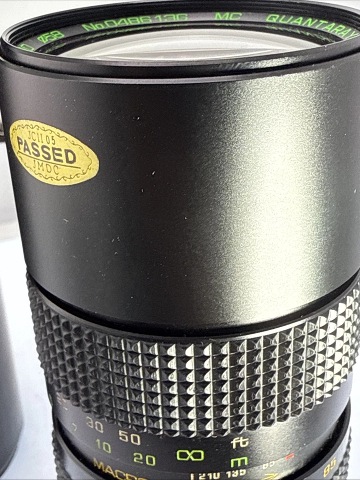 Quantaray 85-210mm f/3.8 FD-Mount Manual Focus Zoom Lens Macro Pentax & Case - Image 4 of 4