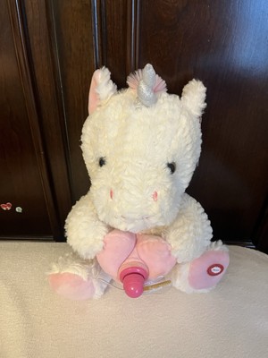 Goffa I CAN'T HELP MYSELF SUGAR PIE Valentine's Day UNICORN LED FAN PLUSH TOY