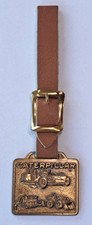 Vintage CATERPILLAR Watch FOB NAGLE-HART Advertising Construction Equipment
