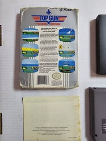 Cartucho de juego Konami Top Gun: The Second Mission Nintendo NES NTSC-U/C