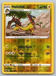 Heliolisk 050/159 Crown Zenith Reverse Holo Rare