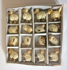 New Old Stock Package Darice Mini Poly Sheep 16 PC Full Box NOS