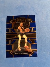 2023-24 Panini Select -  Michael Porter Jr. #23 Blue - Free Shipping/Toploader