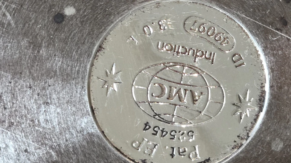 2 Pcs AMC -Topf/ Pfanne Induktion mit Deckel 2L und 3 L 24/28cm Durchmesser - Bild 4 von 4