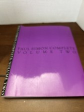 Paul Simon, Complete, Volume Two, Songbooks